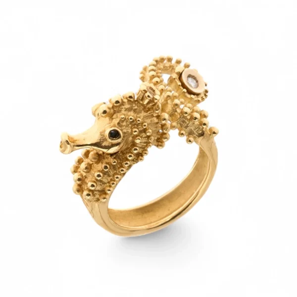 3 mis. anello cavalluccio marino 3d oro bianco giallo e rosa carlo izzo gioielli jewelry2 copia 3