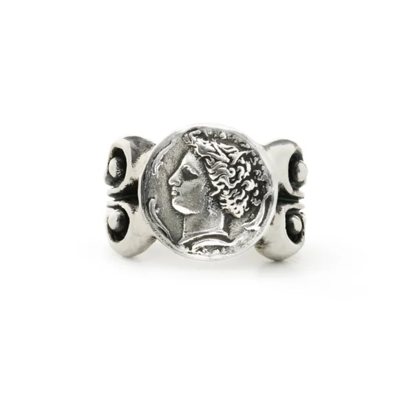 Anello 2 argento capitello moneta carlo izzo gioielli siracusa jewelry2