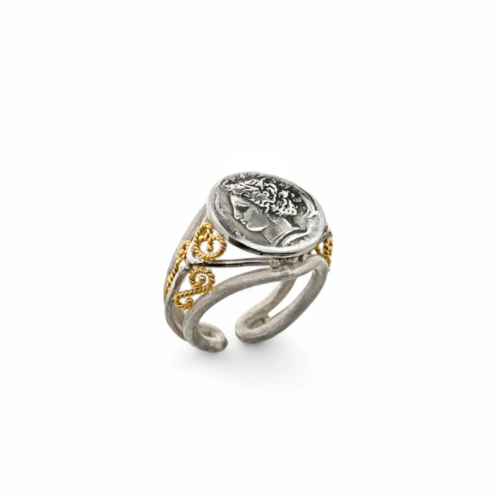Anello filigry monete argento siracusa carlo izzo gioielli jewelry4