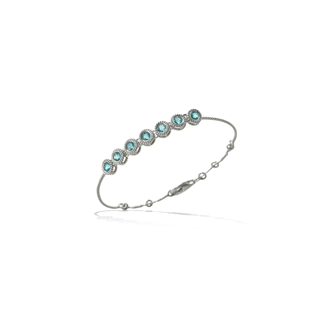 Bracciale dimanti smeraldi acquamarina peridoto zaffiro oro giallo bianco rosa carlo izzo gioielli jewelry10