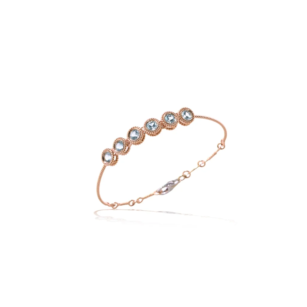 Bracciale dimanti smeraldi acquamarina peridoto zaffiro oro giallo bianco rosa carlo izzo gioielli jewelry5