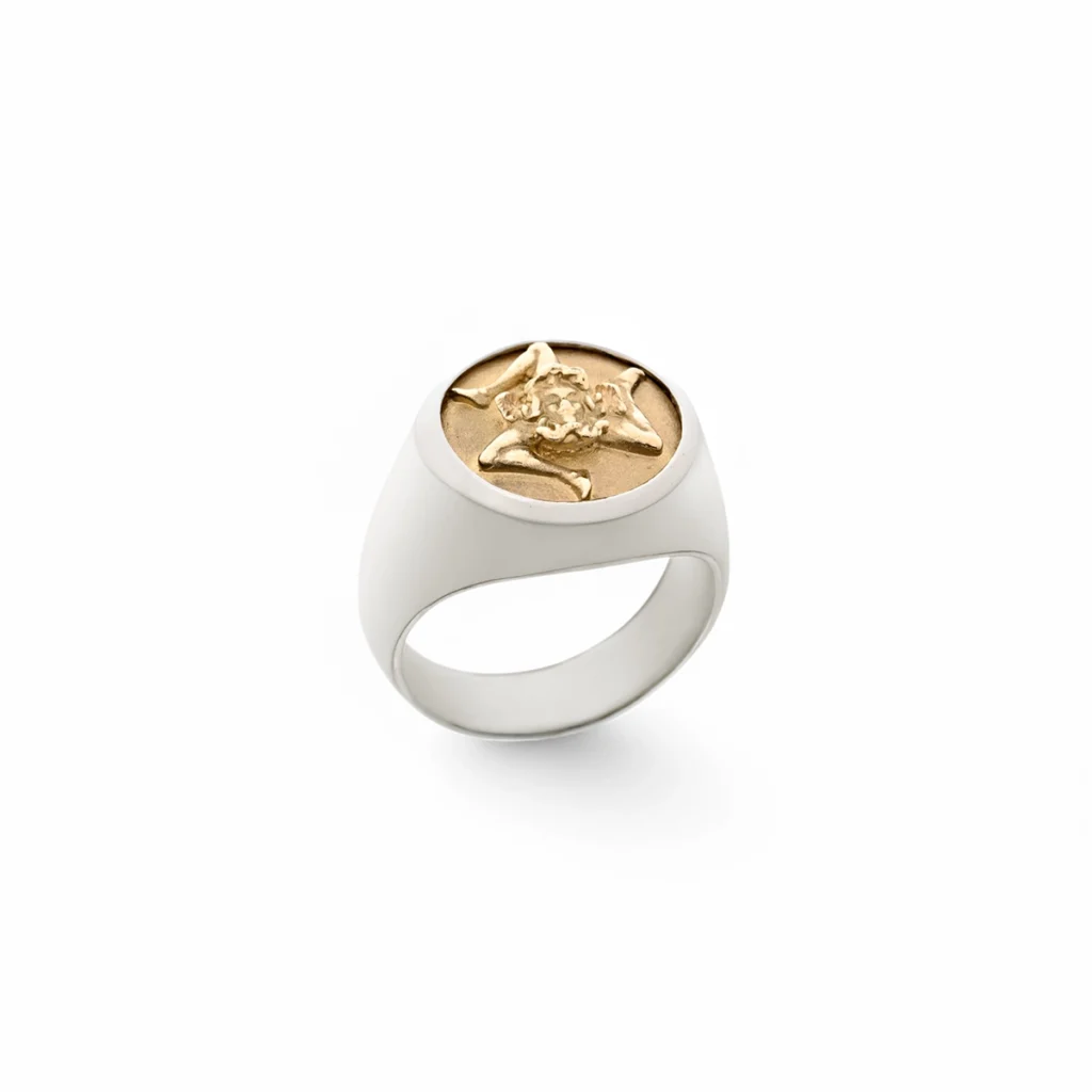 Llo trinacria argento oro artigianale carlo izzo gioielli jewelry1