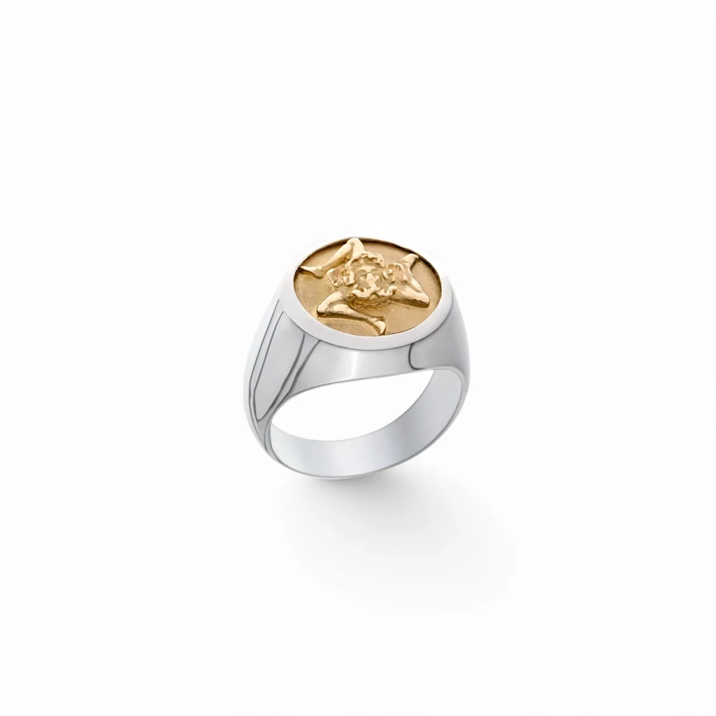 Llo trinacria argento oro artigianale carlo izzo gioielli jewelry2