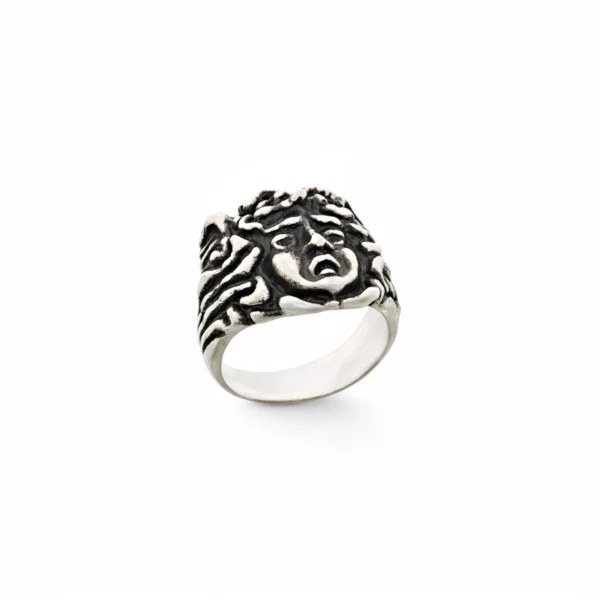 Anello medusa argento carlo izzo gioielli jewelry