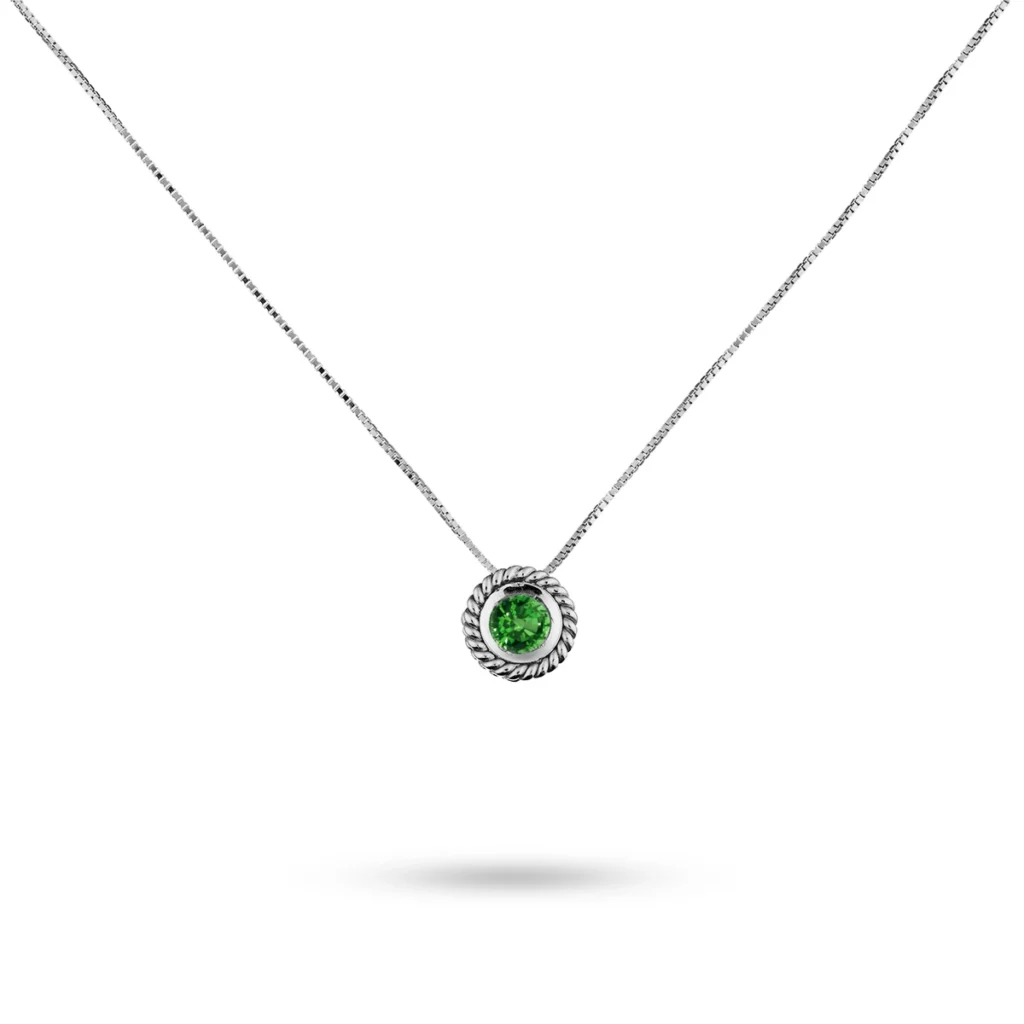 Collana rainbow oro bianco smerlado carlo izzo gioielli jewelry