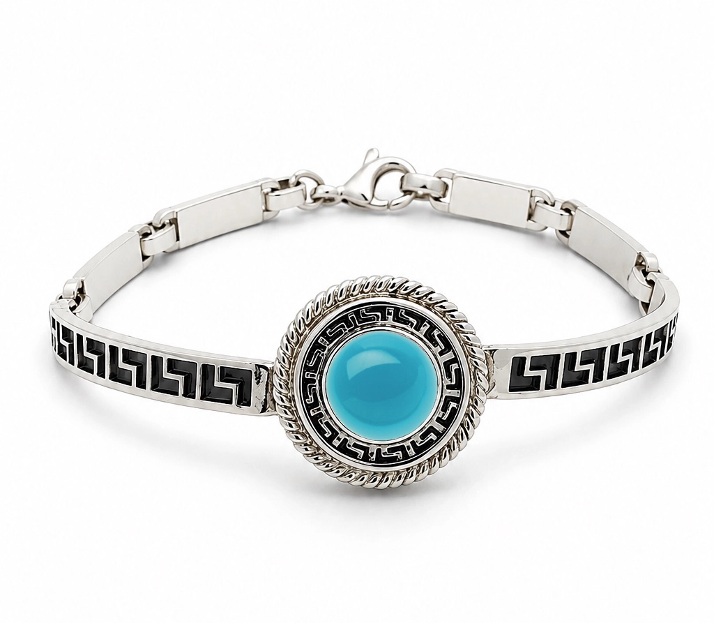 Bracciale turchese ornamenta izzo carlo gioielli jewelry siracusa ortigia