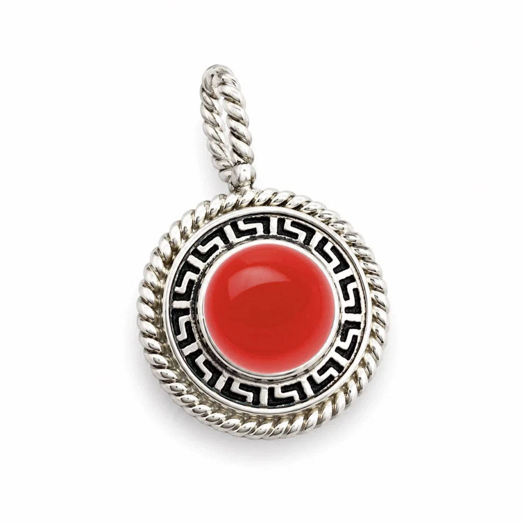 Ciondolo ornamenta corallo izzo carlo jewelry siracusa